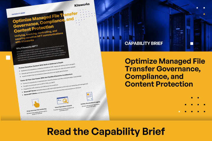 Optimize Managed File Transfer Governance, Compliance, and Content Protection